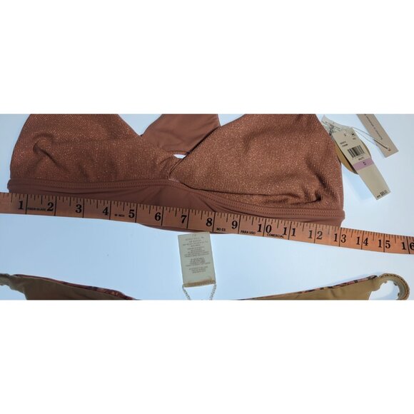 SUMMERFUL Bikini Set - Size Large Pink Shimmer Cup D (real.size M Cup C) - Picture 7 of 9